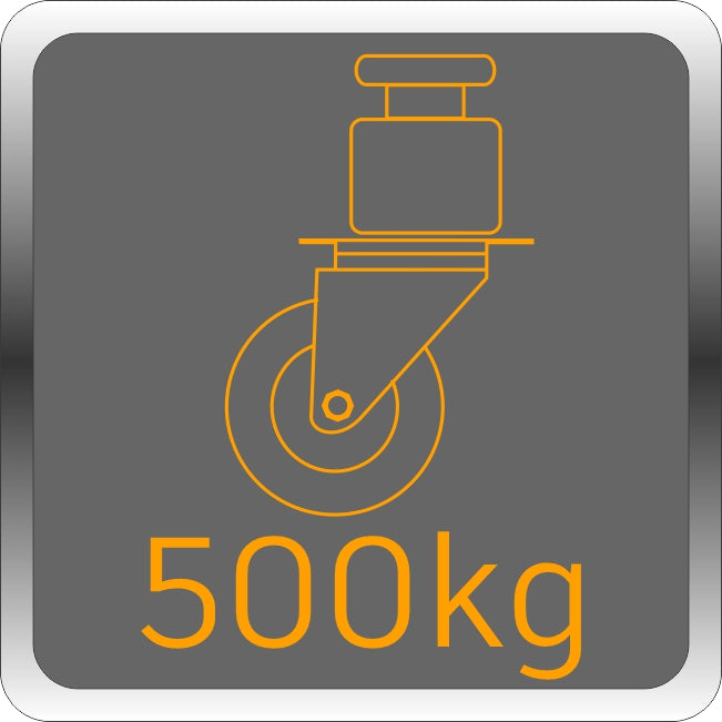 Industrial castors up to 500 kg
