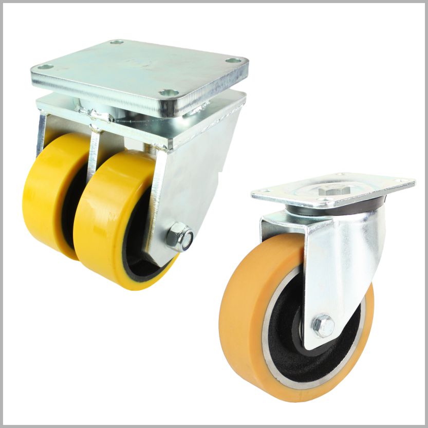 Heavy duty castors