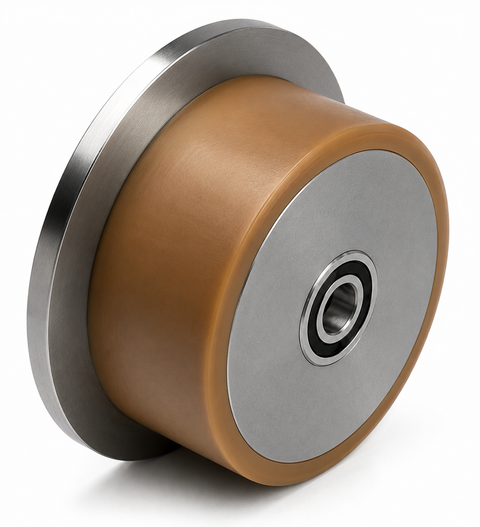 Flanged wheels