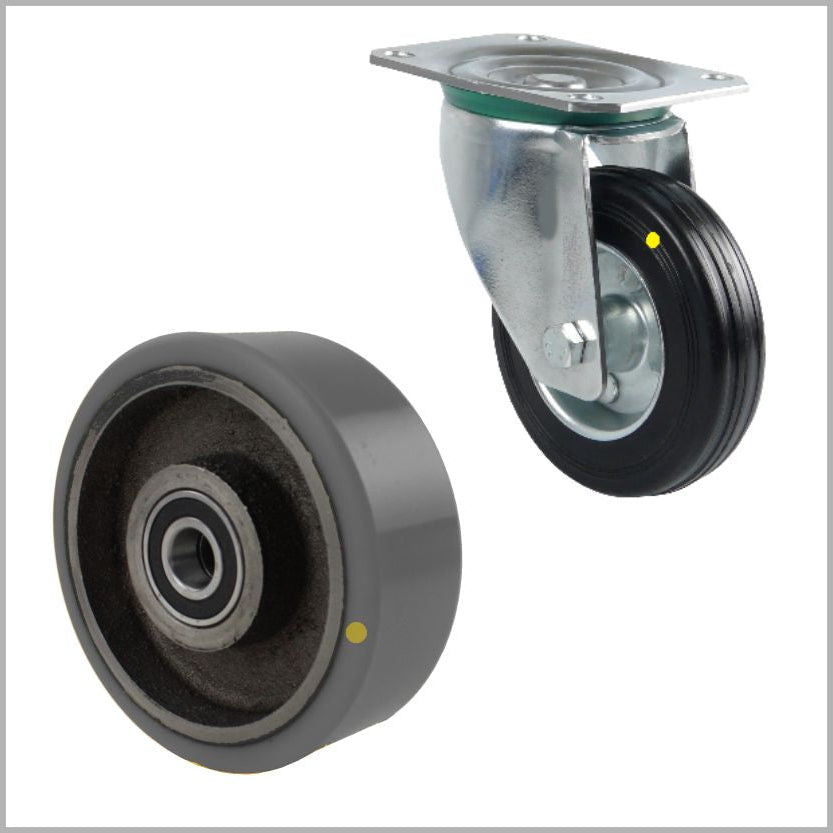 Leitfähige & antistatische Räder und Rollen für ESD-Schutz. Sicher, präzise & langlebig – ideal für Elektronik, Labore & Medizintechnik!