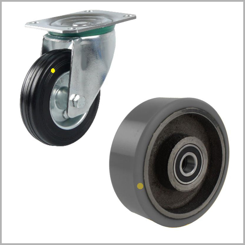 Leitfähige & antistatische Räder und Rollen für ESD-Schutz. Sicher, präzise & langlebig – ideal für Elektronik, Labore & Medizintechnik!