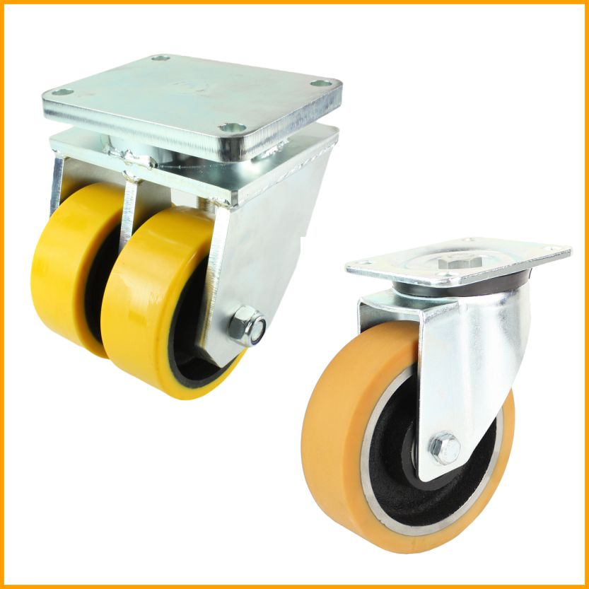 Heavy duty castors