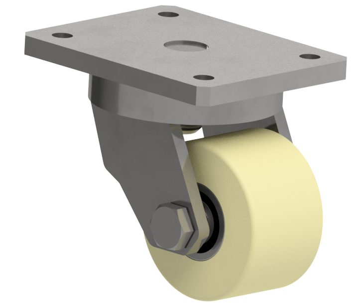 Heavy Duty Swivel Caster 65 mm | Polyamide Wheel | Load Capacity: 700 kg | Overall Height 95 mm
