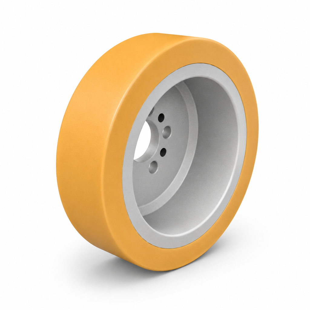 Drive Wheel 230x70/45 mm | Vulkollan | Bolt Pattern 5×14mm/3xM10