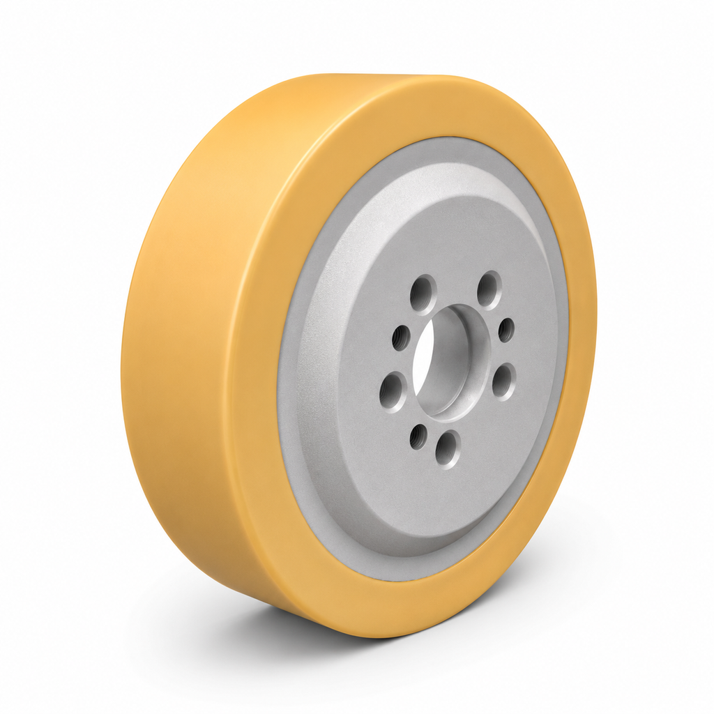Drive Wheel 230x70/45 mm | Vulkollan | Bolt Pattern 5×14mm/3xM10