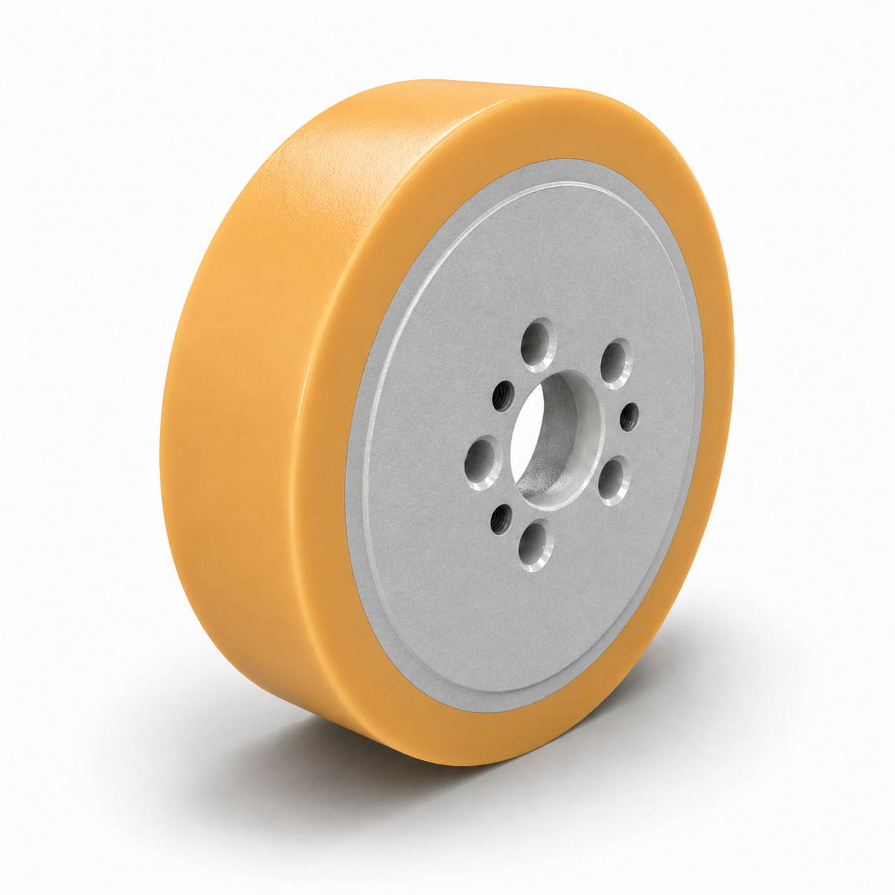 Drive wheel 230x82/45 mm, Vulkollan, bolt circle 5x14 mm - 3 x M10