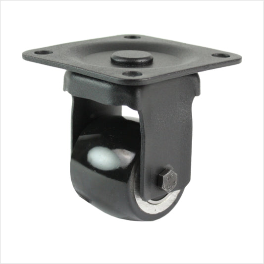 mini heavy-duty castor - black fixed castor 50 mm