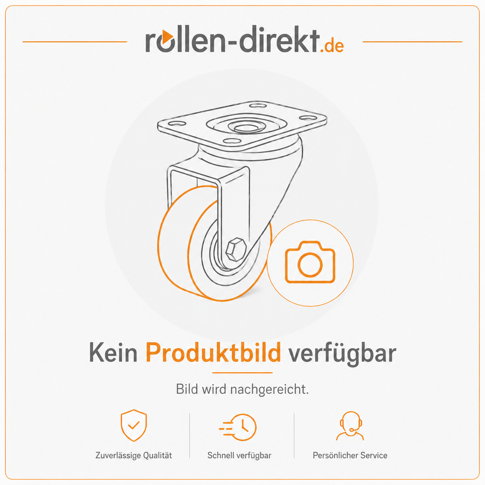 Drive wheel 254x102/80 mm | Rubber | Bolt circle 5×19 mm |