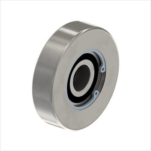guide roller 100×22 mm steel S355 Kugellager 220 kg bore Ø20 mm