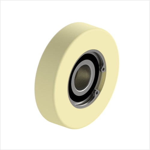 guide roller 125×30 mm polyamide 6G Kugellager 320 kg bore Ø25 mm