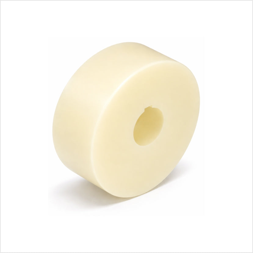 Drive Wheel 80 mm / 40 mm | Cast Polyamide 6 | Keyway | Low Dead Weight | Highly Loadable